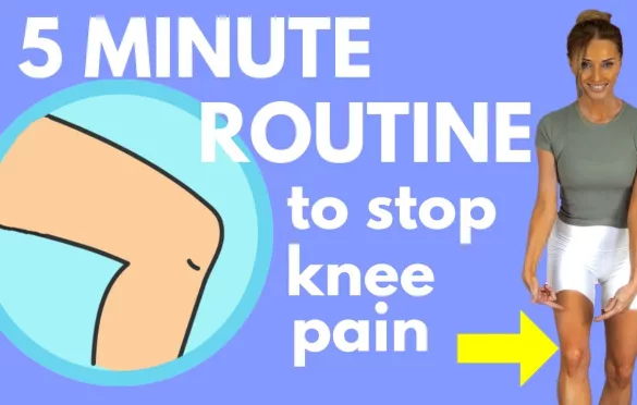 5 Mins – Knee Strengthening Exercises to Reduce Pain