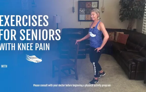2 Mins | Beginners/Intermediate | Mobilty | Knee Exercises For Seniors