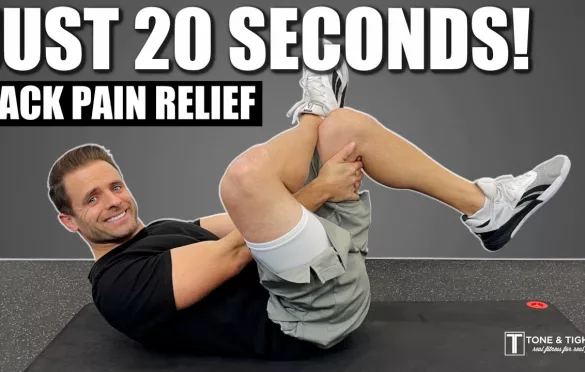 5 Mins | Beginners | Stretching | Exercises To Relieve Back Pain