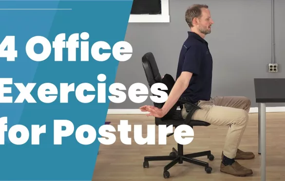 2 Mins | Beginners | Mobility | Office Exercises To Improve Your Posture