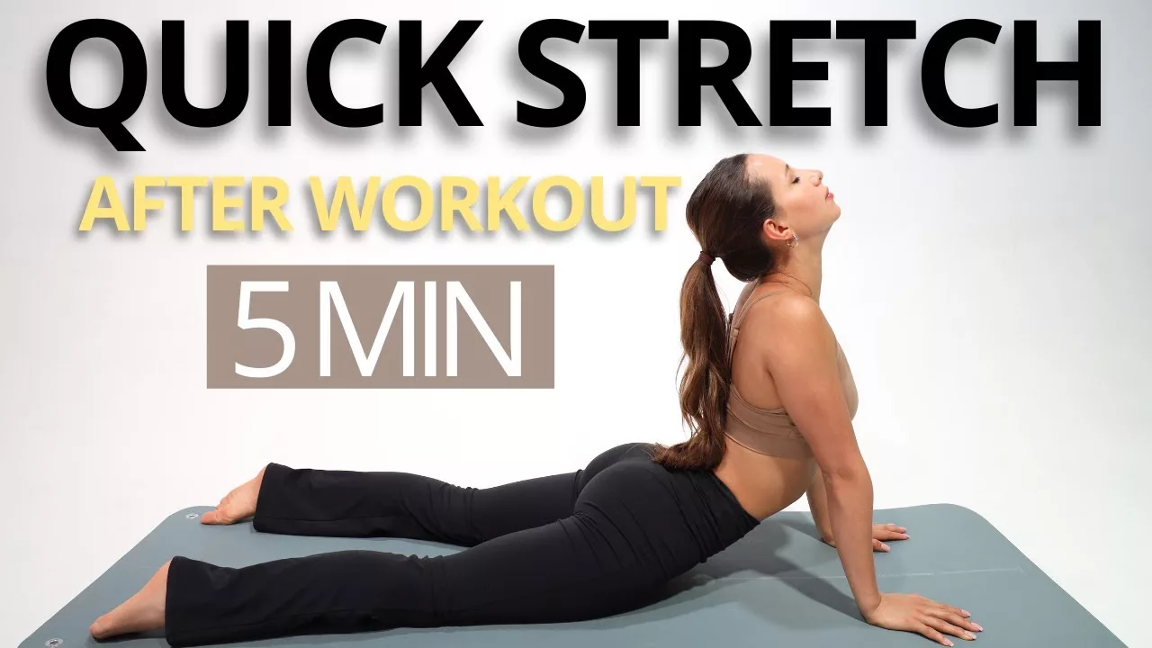 Quick Full Body Stretching Exercises For After a Workout