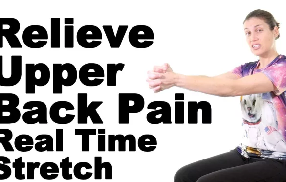 10 Mins | Beginners/Intermediate | Stretching | Exercises To Relieve Upper Back Pain