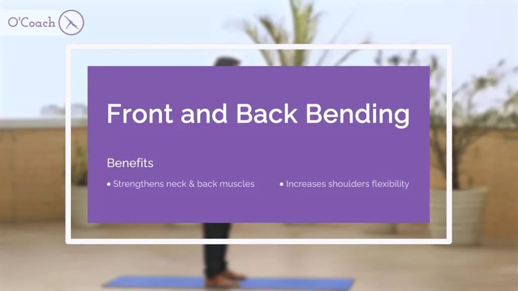 Front and back bending