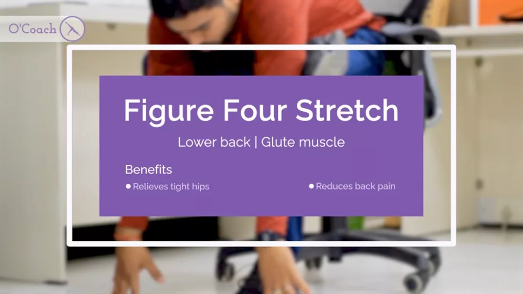 Figure Four Stretch Exercise