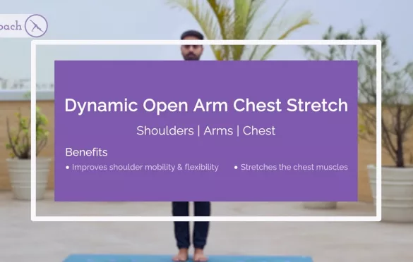 How to do: Open Arm Chest Stretch | Dynamic Stretch for Upper Body