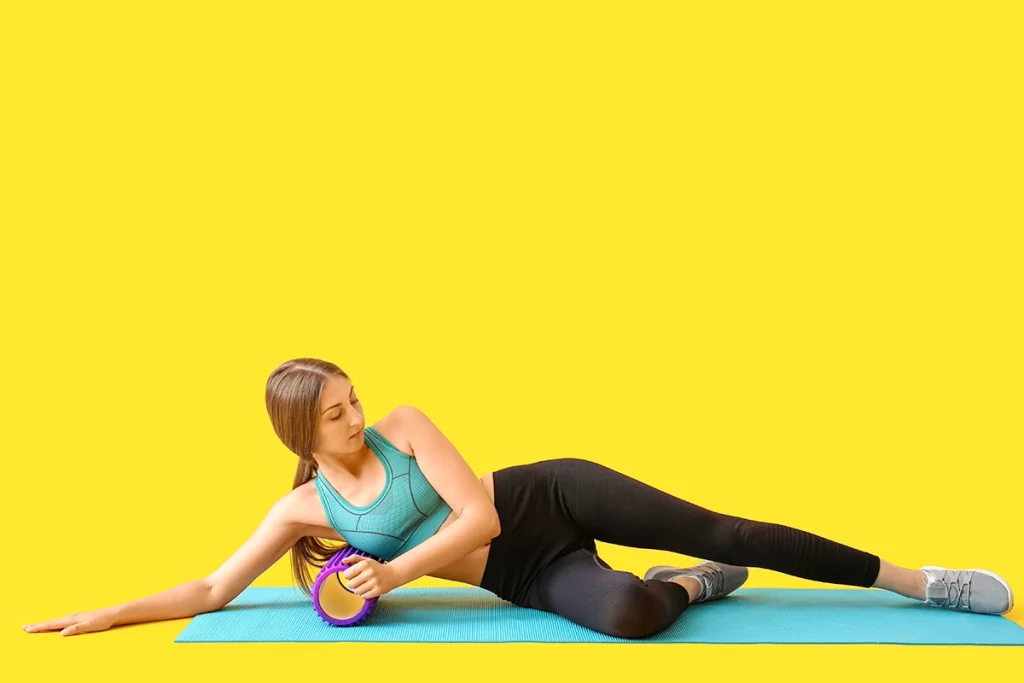 chest roll foam roller exercises