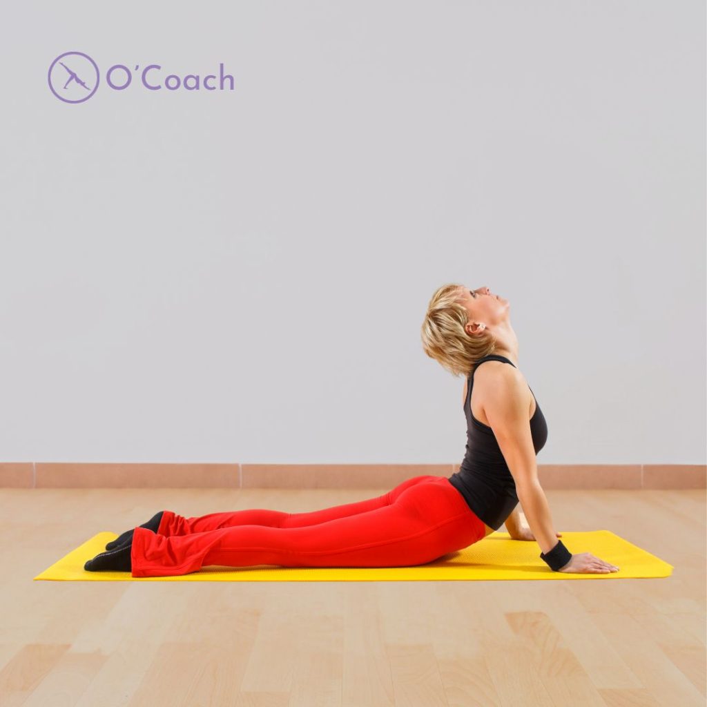 core cool down cobra pose exercise