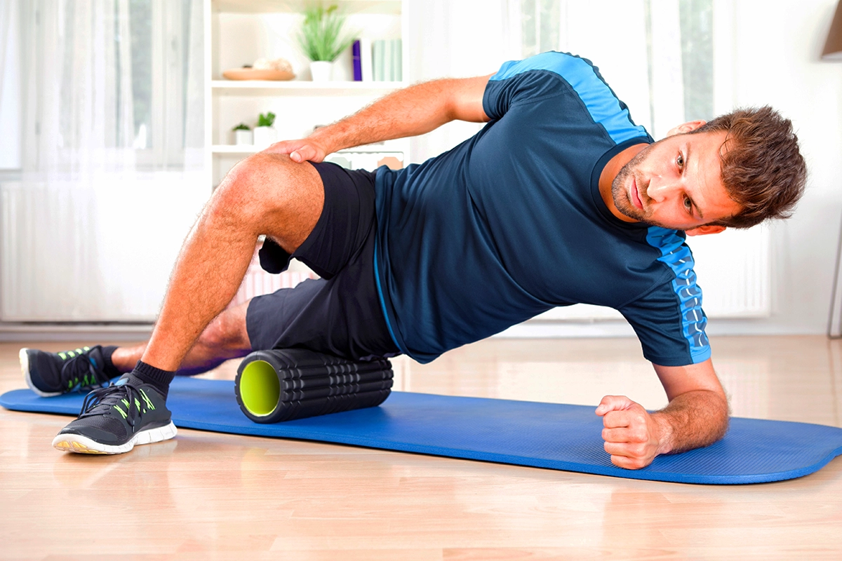 it band exercise foam roller