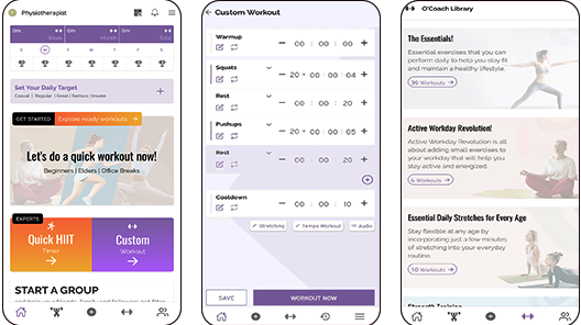 O'Coach custom workout timer app 